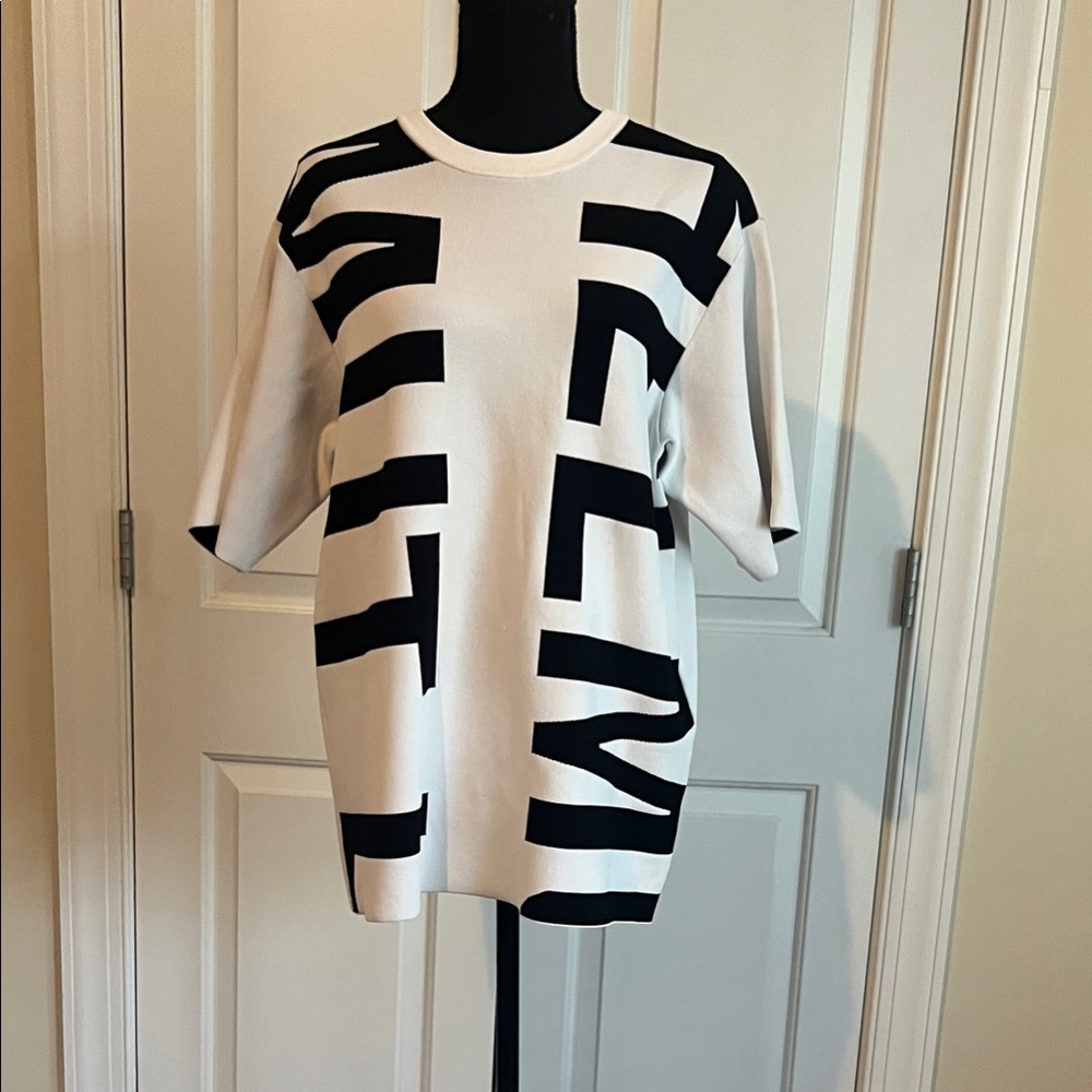 Black and White Graphic T-Shirt